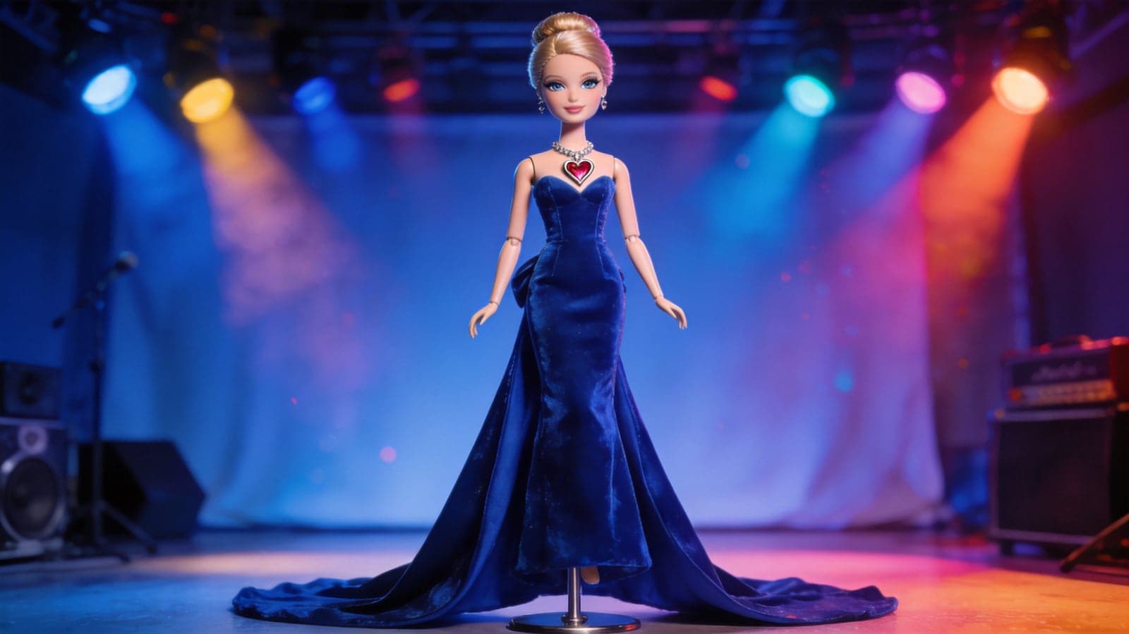 Mattel запечатлела Селин Дион на «Оскаре»-1998 в кукле Barbie